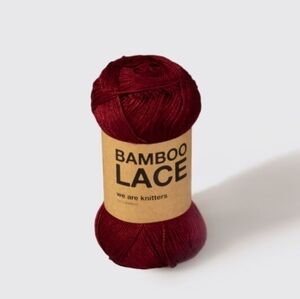 We Are Knitters Bamboo Lace Burgundy